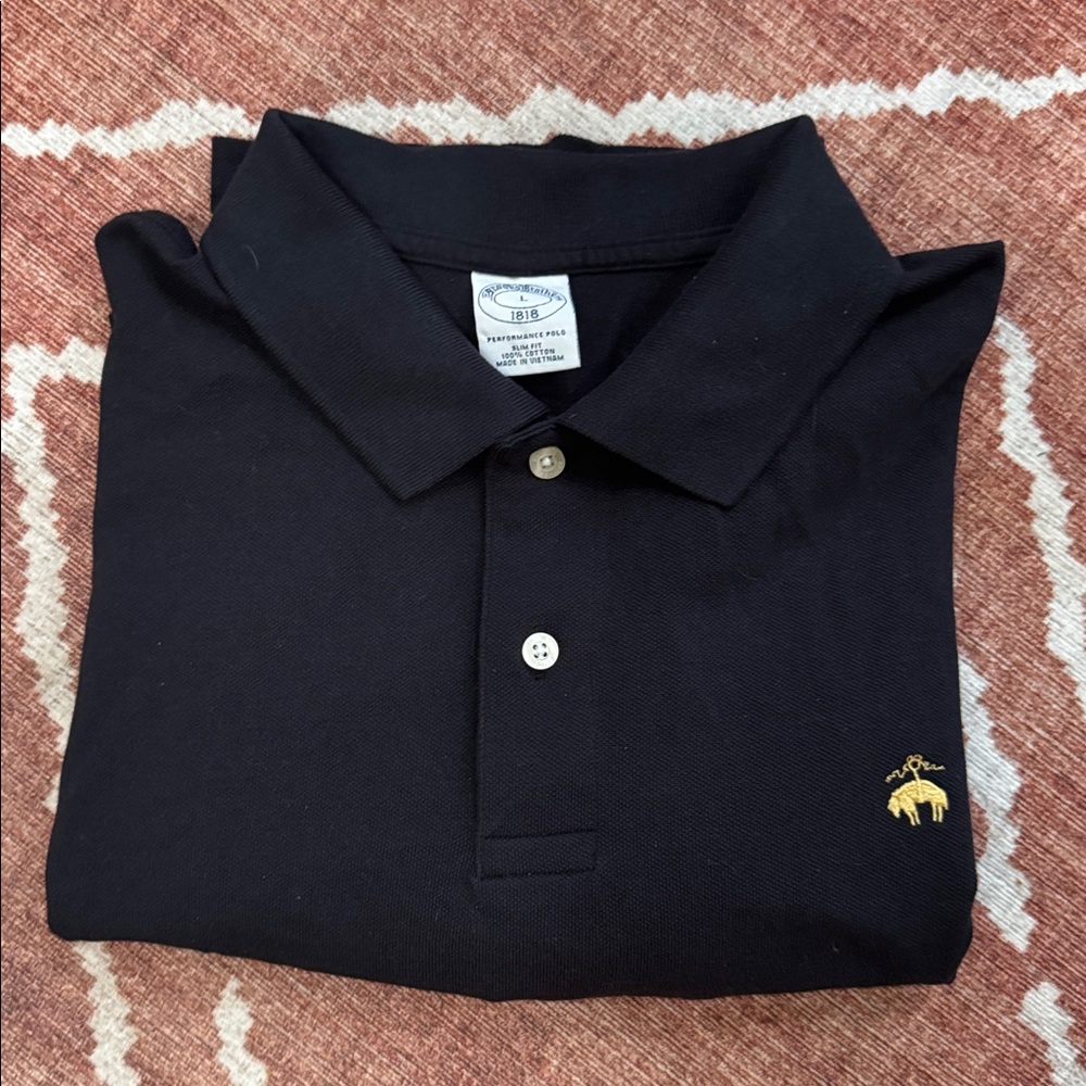 Brooks Brother 100% Cotton Slim Fit Performance Polo Shirt - Picture 3 of 7
